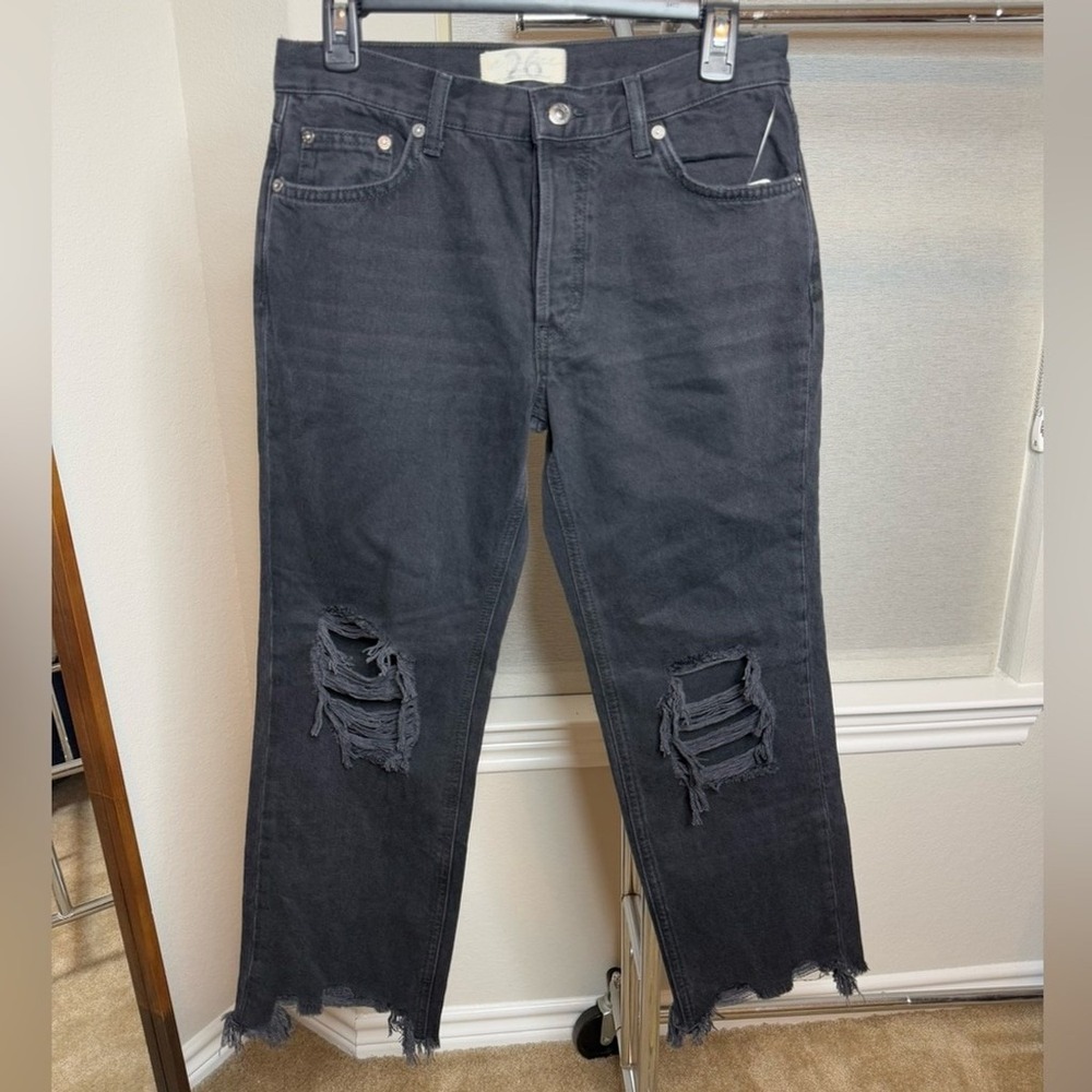 NWT We The Free distressed cropped jeans